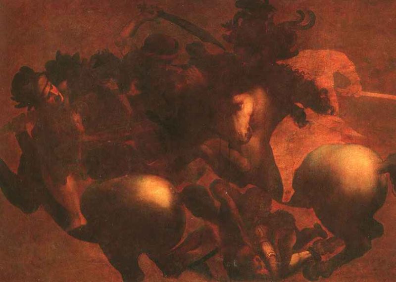 oil on canvas - the battle of anghiari.jpg